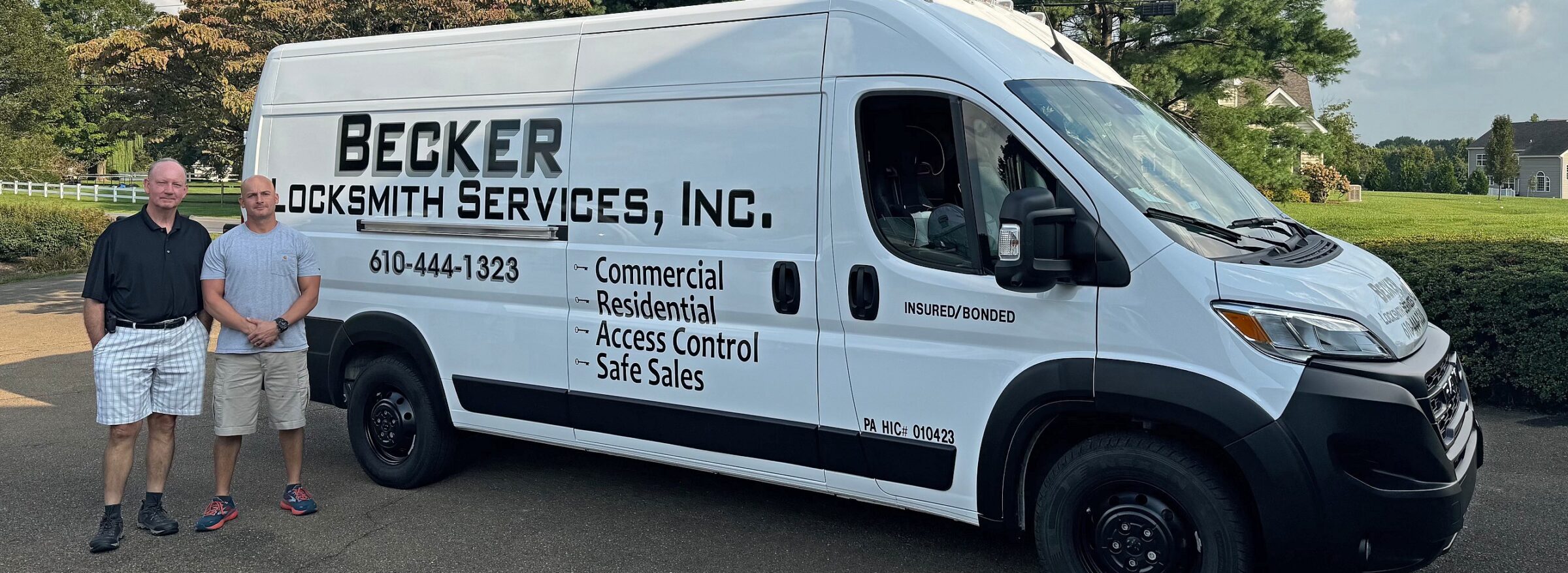 Father and Son Team behind Becker Locksmith Services