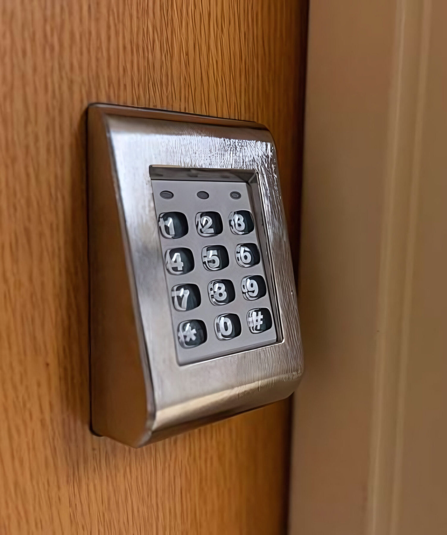 commercial lock keypad